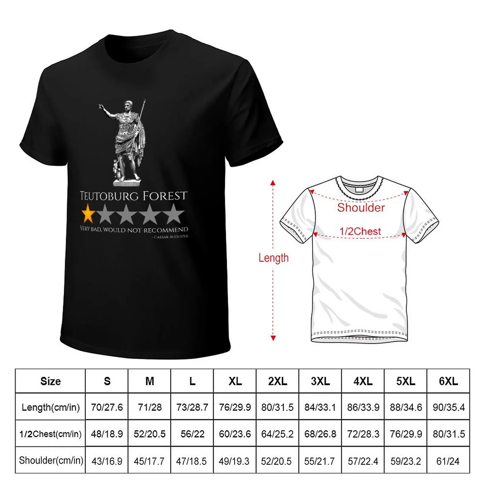 Caesar Augustus - Battle Of Teutoburg Forest - Ancient Roman History Meme T-Shirt boys whites graphics men tshirt