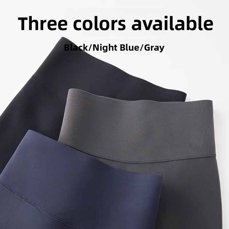 Thiened Fce Yogahose Hohe Taille Lange Hose Damen Herbst Winter Warme Basisschicht Arkskin Gemusterte Leggings