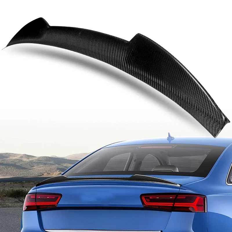 

Аксессуары Премиум-класса: Горячая новинка! Спойлер-«утиный хвост» из карбона для заднего багажника Audi A6 S-Line S6 C7, прочный, долговечный.