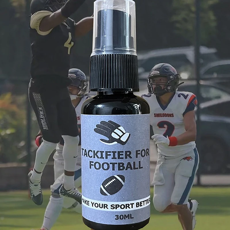 Rugby Football Grip Spray 30ml Antiskid Goalkeeper Tackifier Spray Antiskid Tackifier Spray Extra Grip Soccer Goalie Gloves