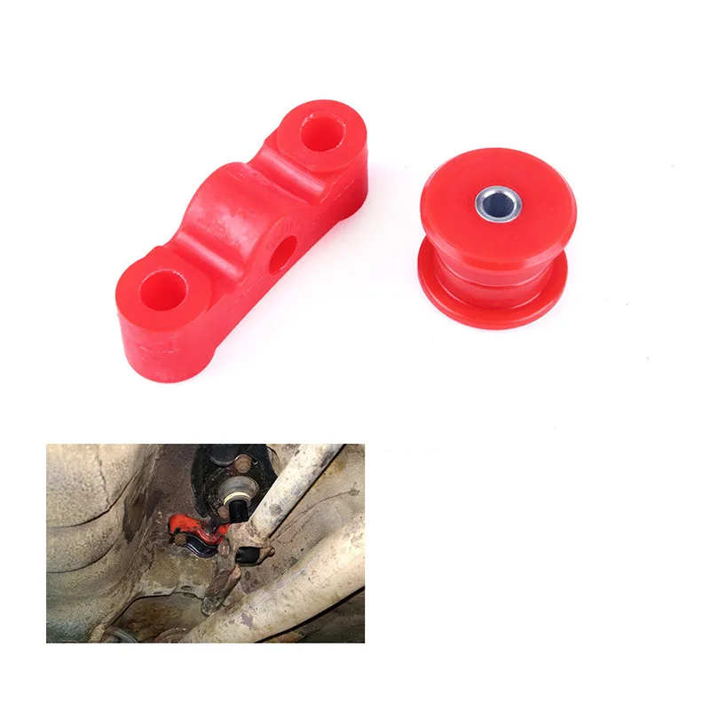 2-Piece Car Polyurethane Manual Suspension Transmission Shift Linkage Stability Bushing Apply To Civic 88-00 CR Car Accessories