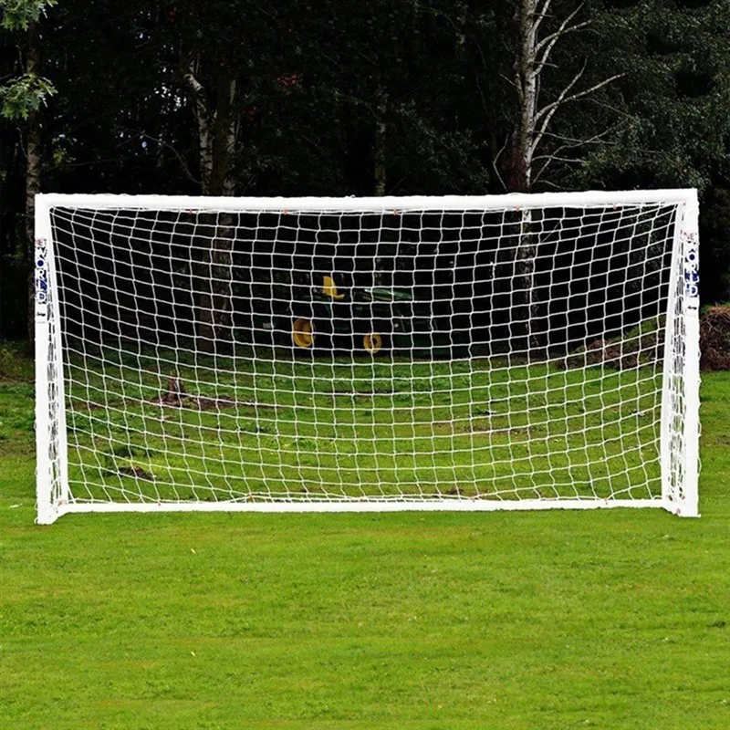 Football Net For Soccer Goal Post Junior Sports Training 3m x 2m 1.2m x 1.8m Football Net Foldable Portable Soccer Net Kids