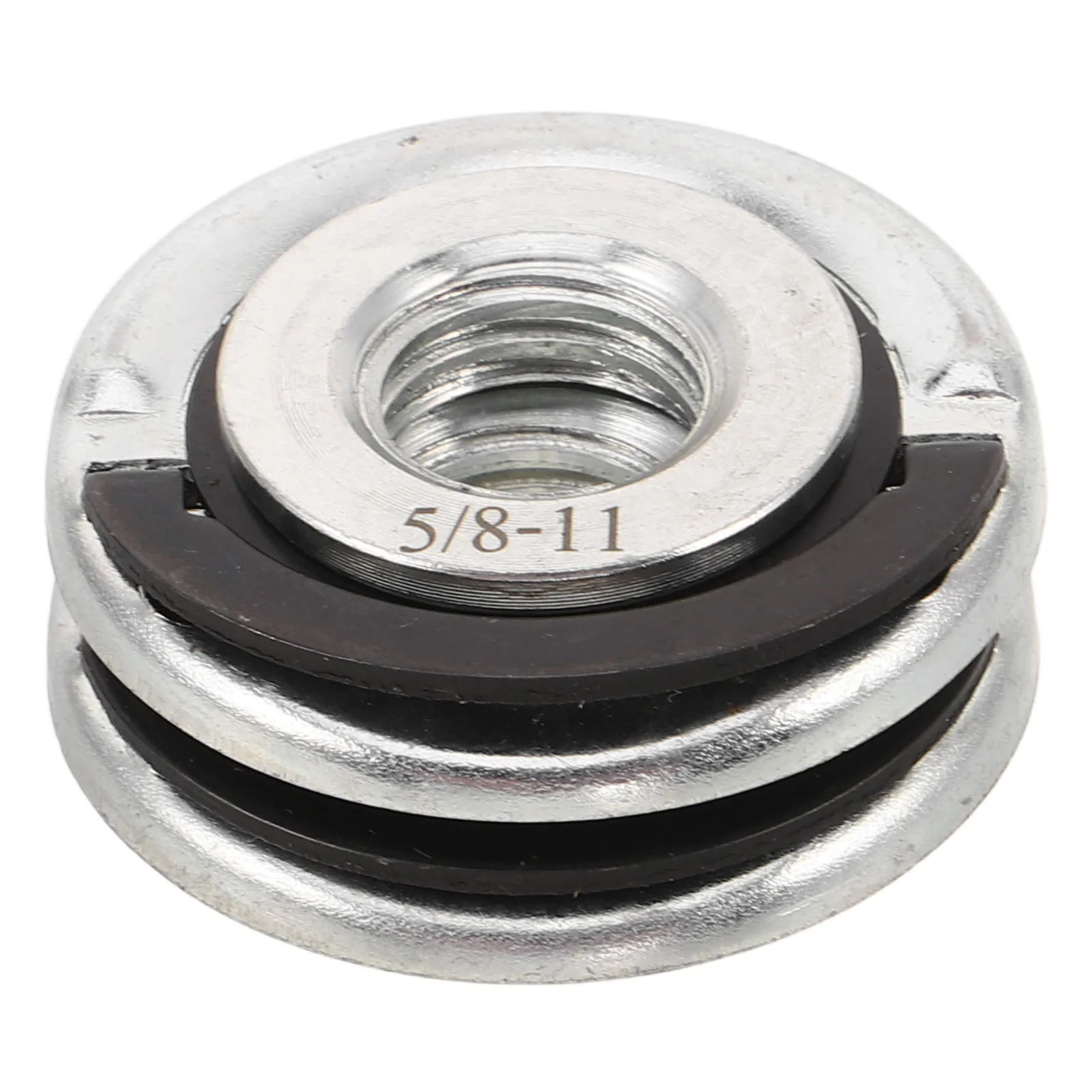 

2Pcs Threaded Angle Grinder Flange Nuts Heavy Duty Locking Nut for Disc Fixing 4.50x4.50x0.80cm Universal Grinder Replacement