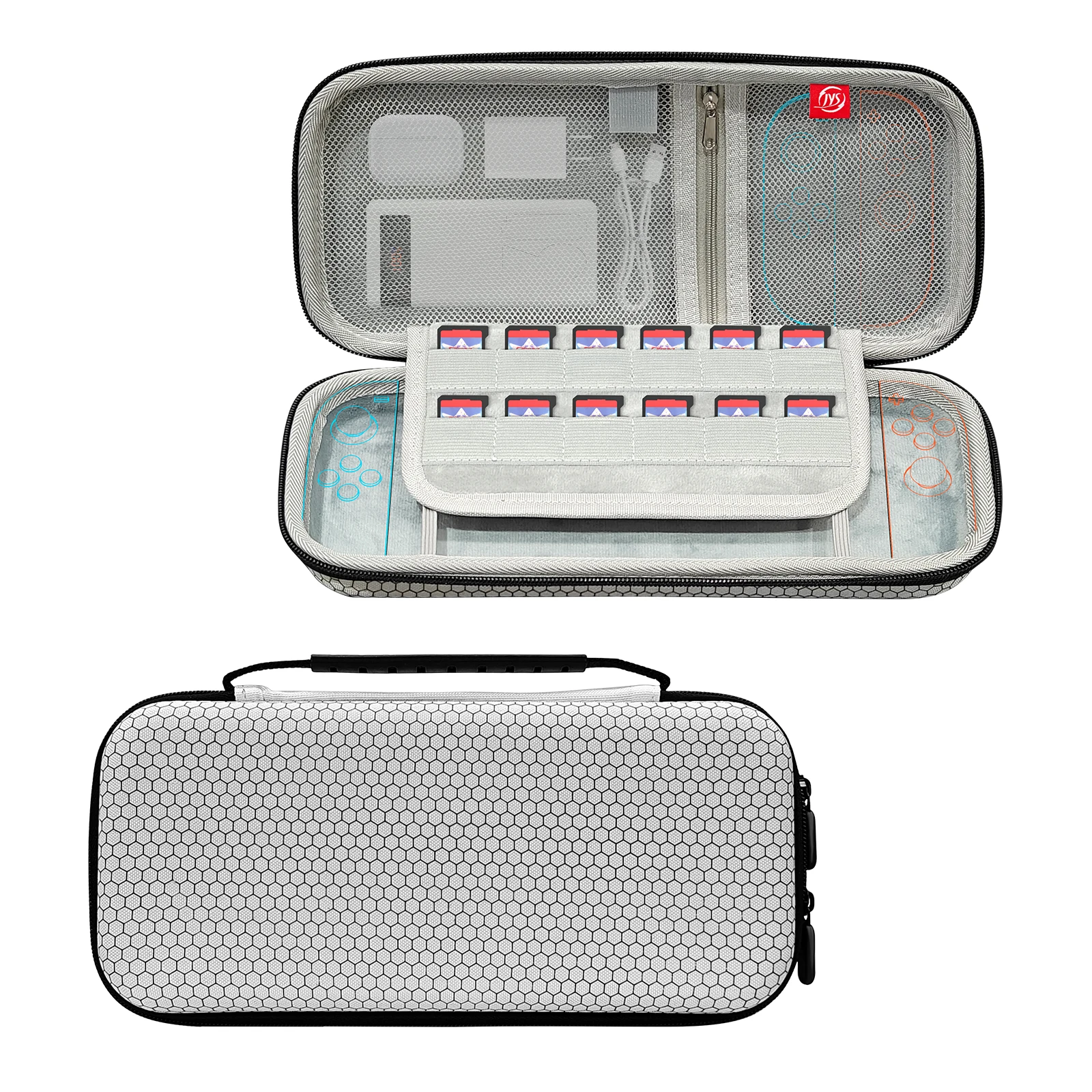 

Carrying Case for Nintendo Switch 2 Console Shockproof EVA Travel Storage Bag with Game Card Slot for Switch2 Gaming Accessories