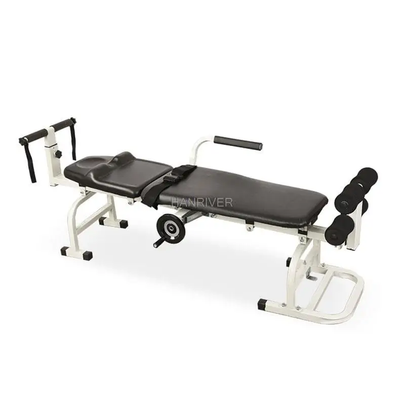 The stretcher cervical lumbar traction bed lumbar tractor household health protective devices