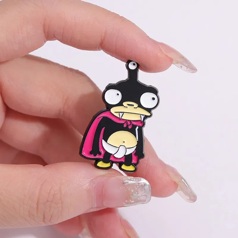 American Comedy Comics Enamel Pin Creative Cute Pet Dog  Collection Badge Brooch Lapel Backpack Cartoon Anime Jewelry Gift
