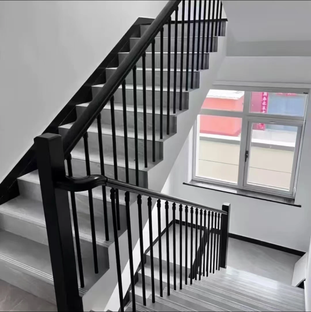 Customization Design Waterproof Aluminum Handrail Balustrade for Luxury Modern Villa Balcony Stair Railings Easy Installation