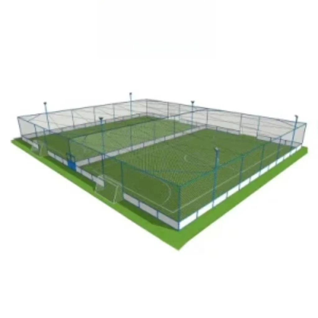 High Quality Cage Football Customized Size with High Quality Artificial Grass