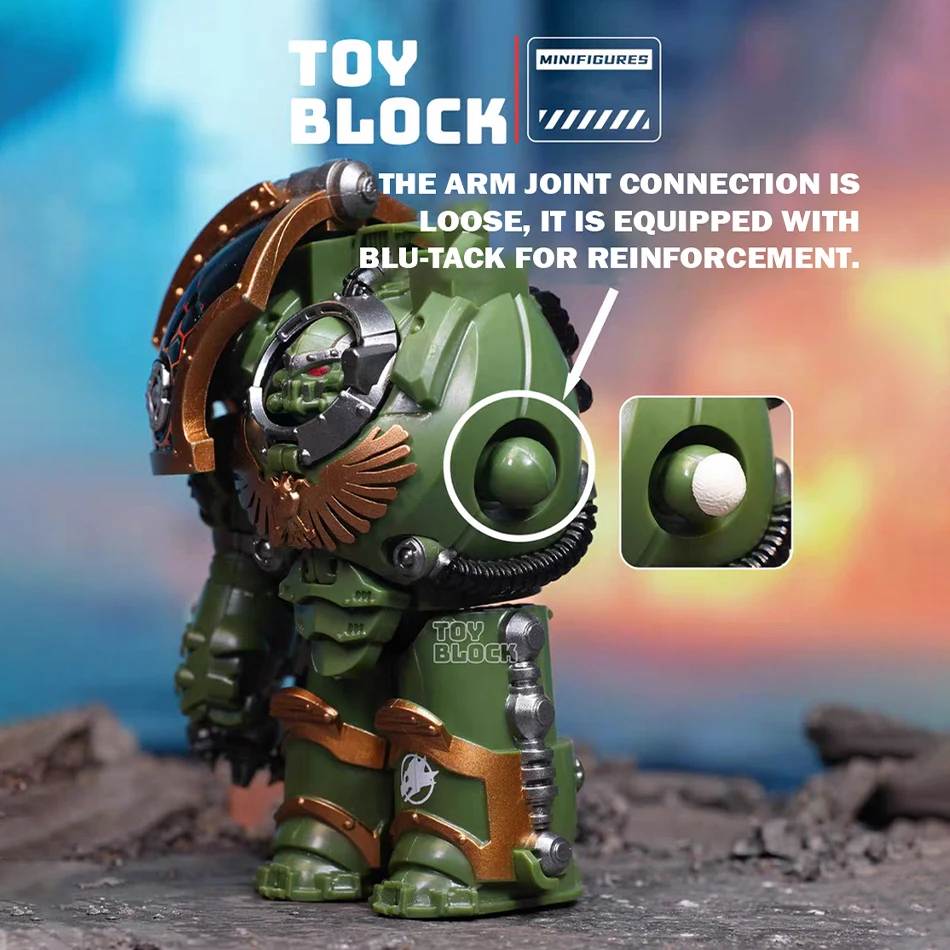 MOC Armour Marines Warrior Mech Building Block Space War Robot Dreadnought Squad Figures Assembly Bricks Toys for Childrens Gift