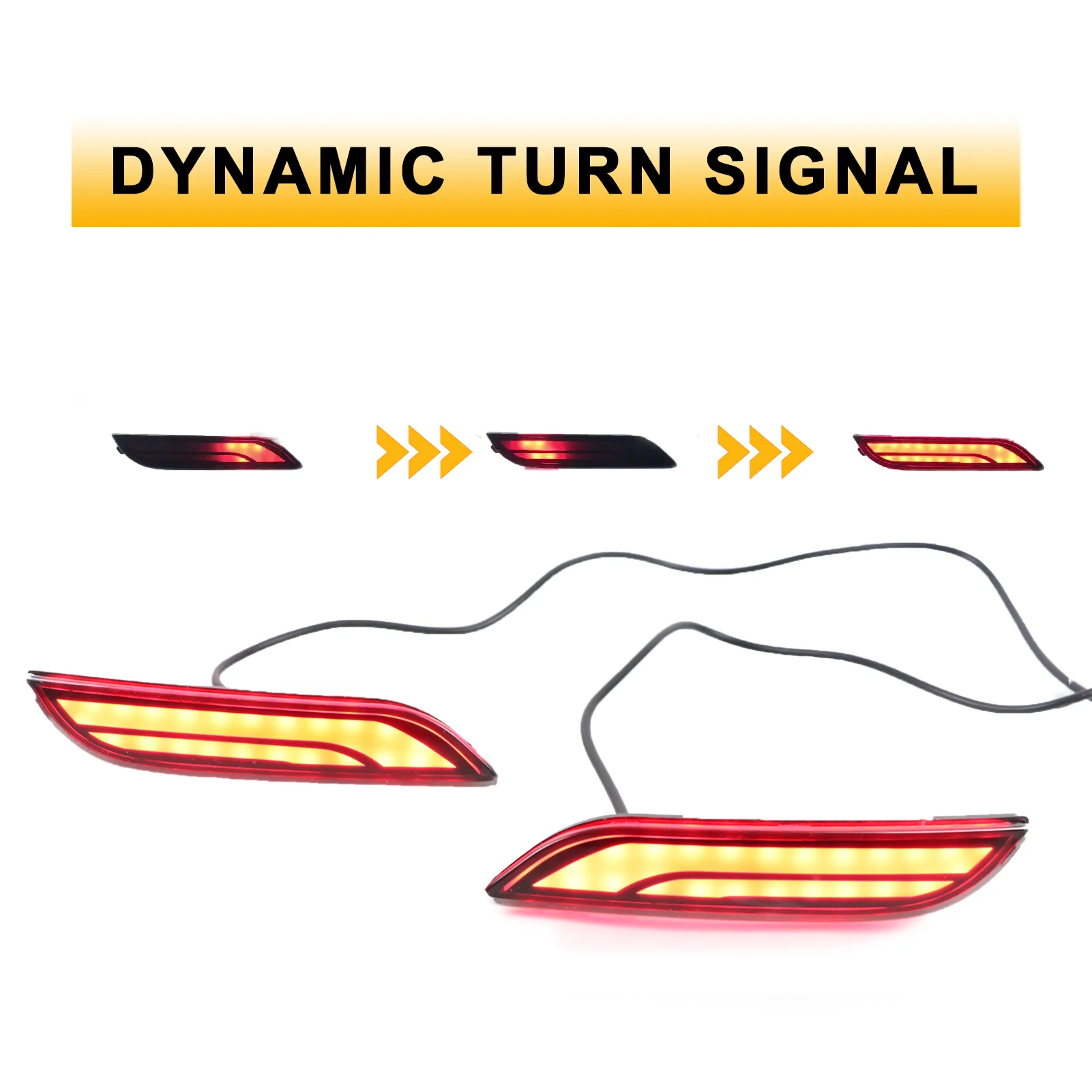 Car Brake lamp for Toyota Camry 8th 2018-2022 Year LED Rear Lamp Turning Singal Bumper Light Assembly Automoblie Turning