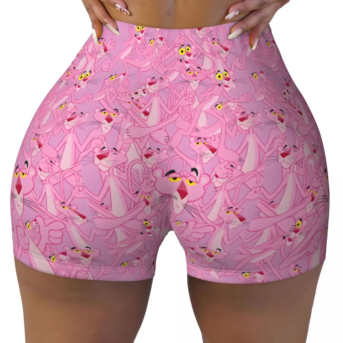 

Пользовательские пантеры, милые обои, волейбольные байкерские шорты для спортзала, женские забавные аниме, спортивные шорты для йоги