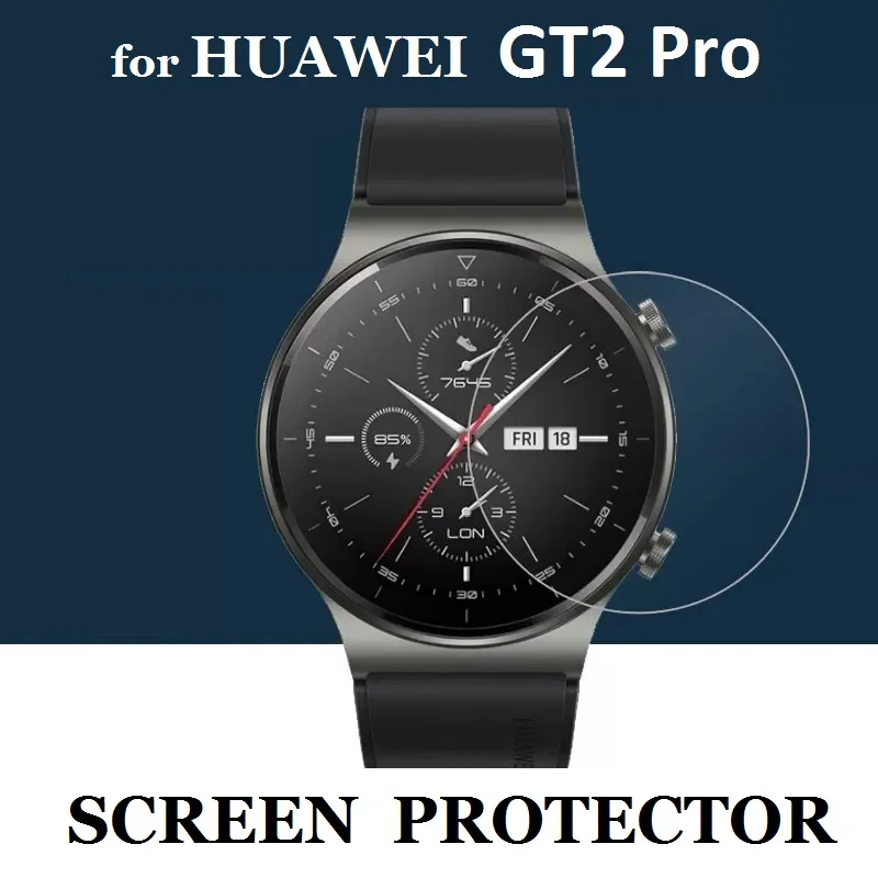 5PCS Screen Protector for Huawei Watch GT2 Pro GT2Pro ECG Smartwatch Tempered Glass Scratch Resistant Protective Film