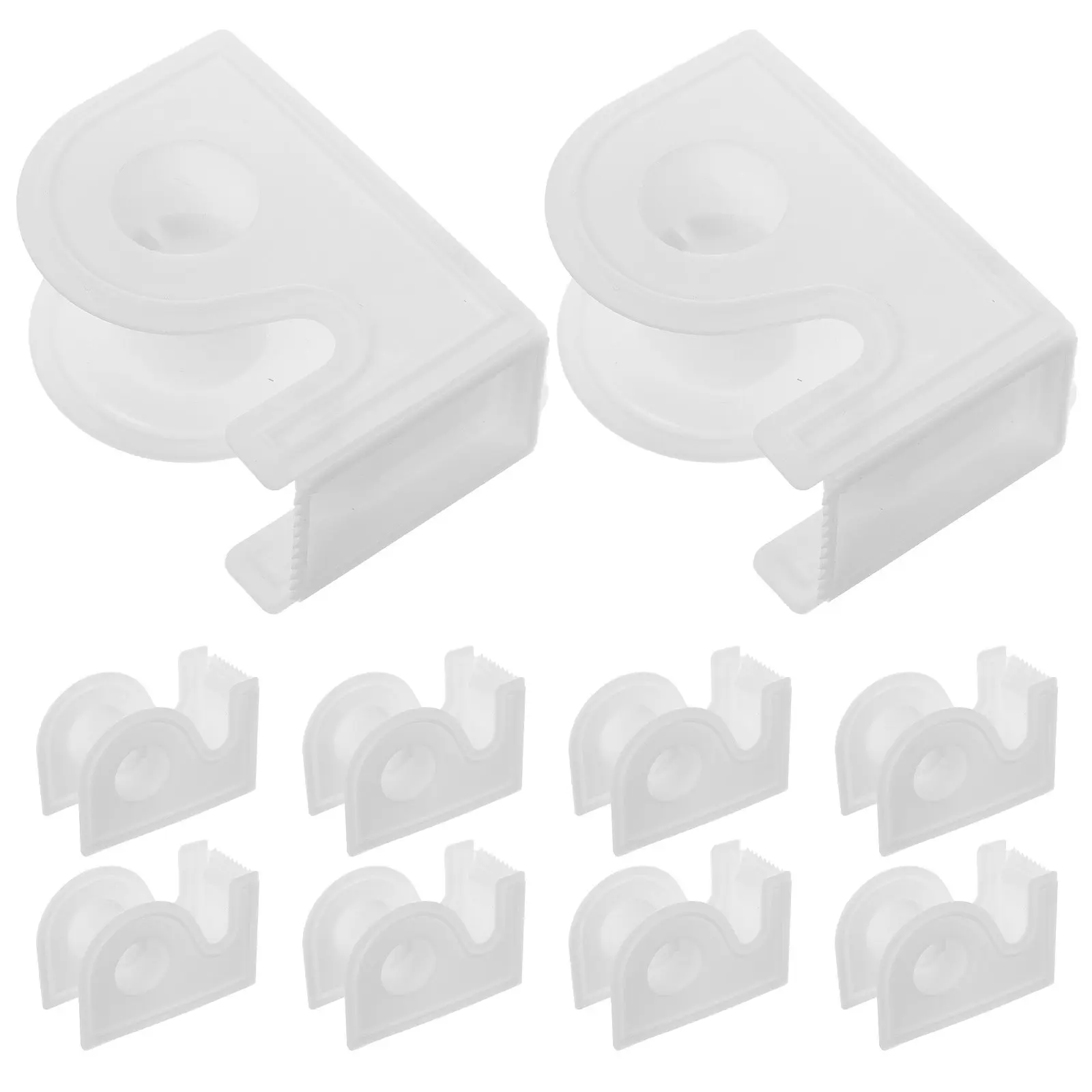 10Pcs Portable Eyelash Tape Dispenser Sturdy Build Lightweight Lash Tape Holder Easy Carry for Travel Salon Desk Use Fast