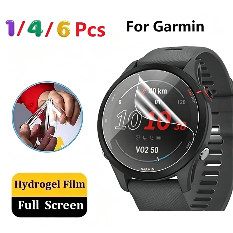 For Garmin Forerunner 965 945 935 735 XT 745 Hydrogel Film Screen Protector Not Glass For Forerunner 55 45 158 165 235 245 M