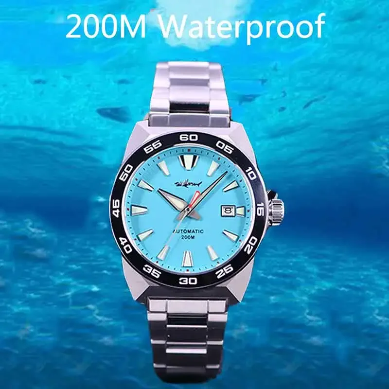 

HEIMDALLR Monster мужские часы для дайвинга 200 м водонепроницаемые спортивные часы C3 светящиеся NH35 автоматические механические часы с сапфировым стеклом