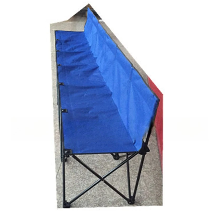 

Six people with backrests can be multi-person beach chairs