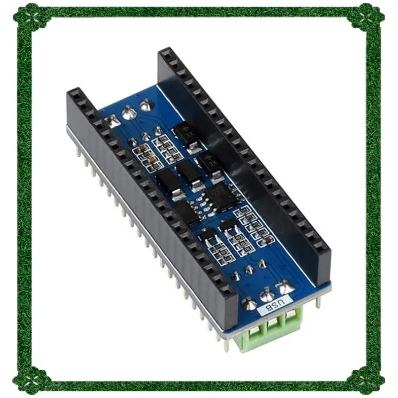 

24-часовая доставка 2X Pico-2CH-RS485, 2-канальный модуль RS485 для Raspberry Pi Pico, трансивер SP3485, UART к RS485, стандарт Pi