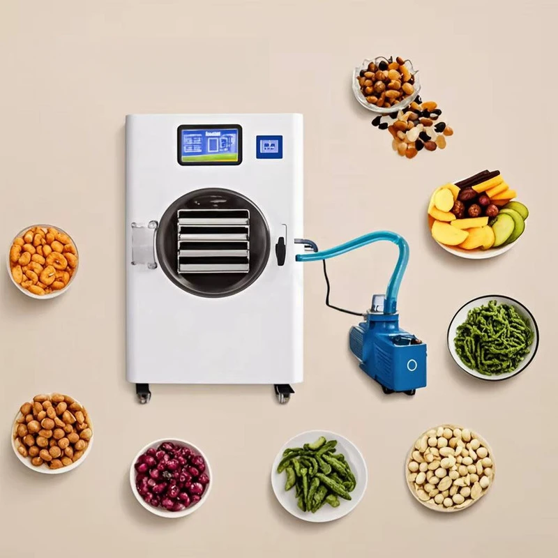 

Super Quality 4Kg 6Kg 8Kg Home Use Fruit Vacuum Freeze Dryer Food Drying Lyophilizer Machine