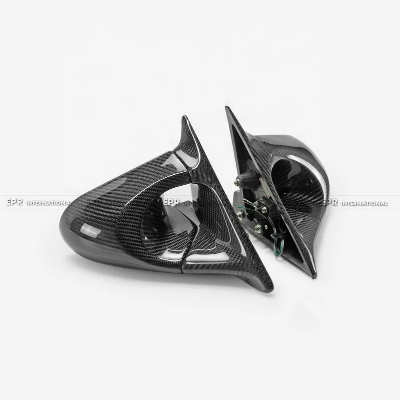 For 98-05 Lexus IS200 Altezza XE10 Aero Mirror Altezza Carbon side mirror spoiler front lip (Left Hand Drive Vehicle)