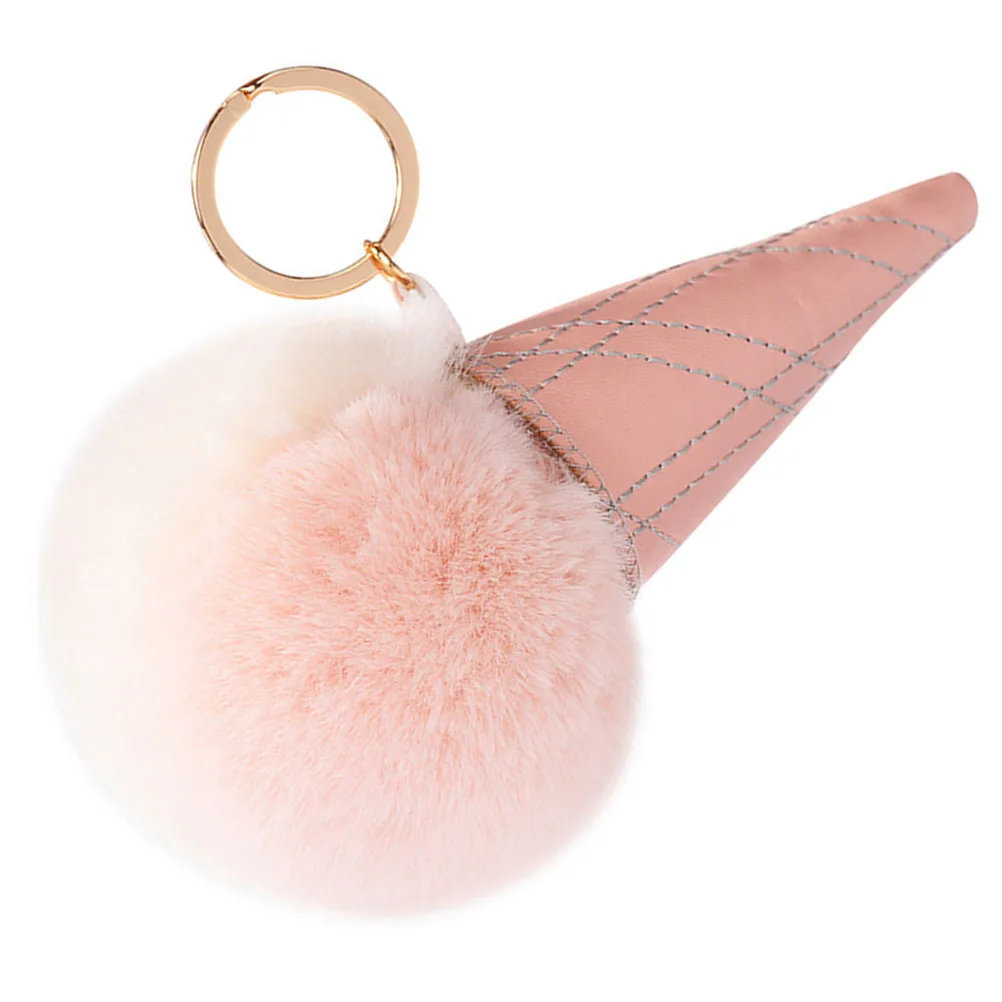 الآيس كريم المفاتيح لطيف المفاتيح ديكور لحقيبة الظهر محفظة سيارة مفتاح قلادة عصابة حقيبة معلقة حلية الآيس كريم على شكل مفتاح