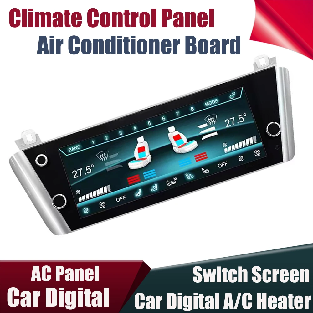

10.25''LCD For BMW 5 GT F07 2011-2017 Board Display A/C Conditioner Climate Control Switch Panel Digital Air Conditioning Panel
