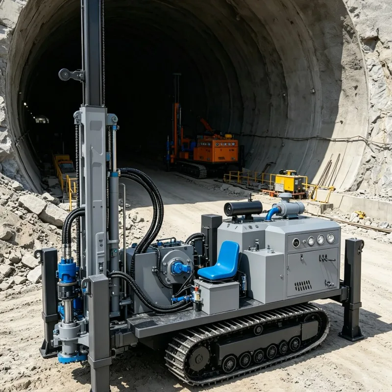 Full Hydraulic Core Drill Rig Hydraulic Crawler Drill for Soil Investigation Construction Foundation Geotechnical Testing Drill