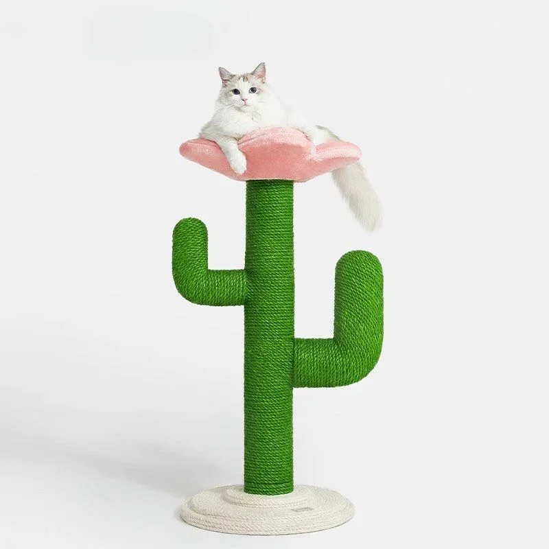 

Cat Climbing Frame Wear-resistant Twine Grab Board Post Cats Jumping Platform Cat Nest Tree Pet Products Supplies Scratchers