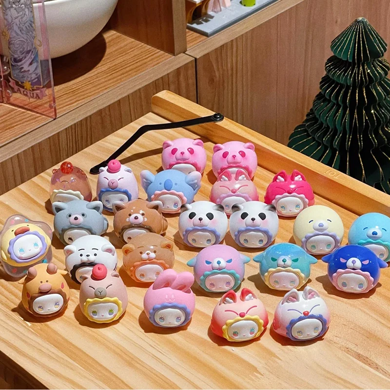 

EMMA Secret Forest Series RUA RUA ZOO Blind Box Toy Mini Doll Desktop Ornament Mystery Box Cute Anime Figure Girl Surprise Gift