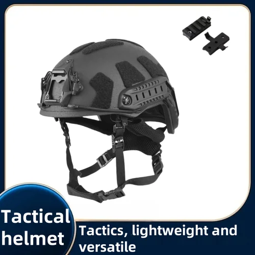 Imagen 2 del producto Casco táctico SF FAST - Fibra de aramida - Alta calidad - Casco táctico FAST Wendy - Casco táctico con almohadilla suave suspendida - Outdoo