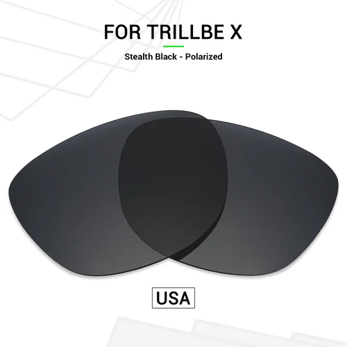 Lentes de repuesto polarizadas SNARK para gafas de sol Oakley Trillbe X OO9340 - Múltiples opciones