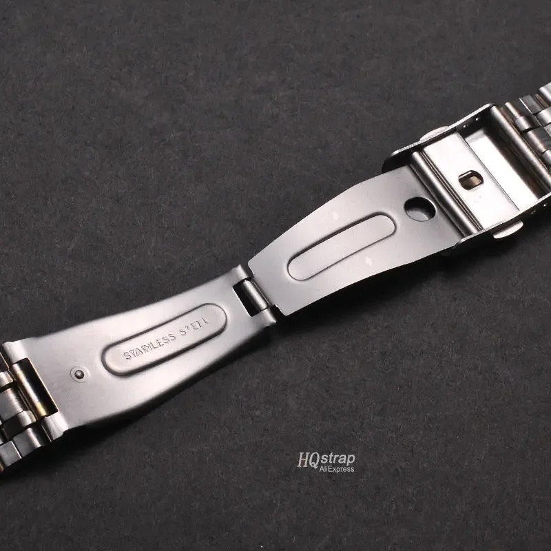 Metal Strap 18mm 20mm 22mm Universal Bracelet Smartwatch Replacement Straps for Samsung Galaxy Watch Belt for Huawei Watch Band