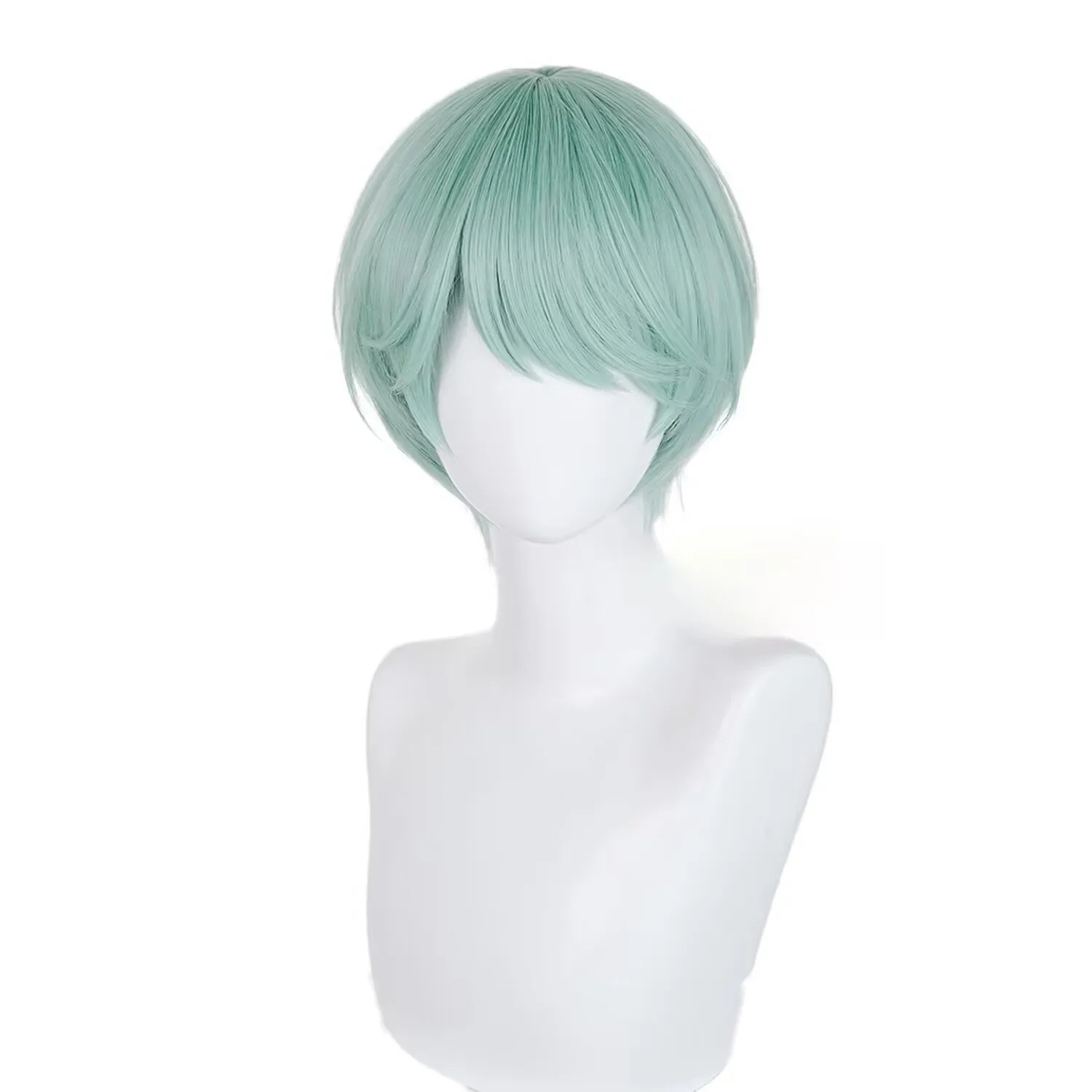Demon Hunters Saja Boys Baby Cosplay Wig 30CM Short Hair Heat Resistant Synthetic Hair Saja Wig +Wig Cap Party  Halloween Wig