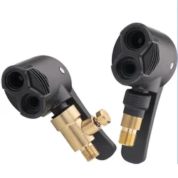 Air Pump Thread Nozzle Adapter Car Truck Wheel Tire Pump Valve Clip Chuck Inflator Pump Nozzle Clamp Thread Car Auto Accessories