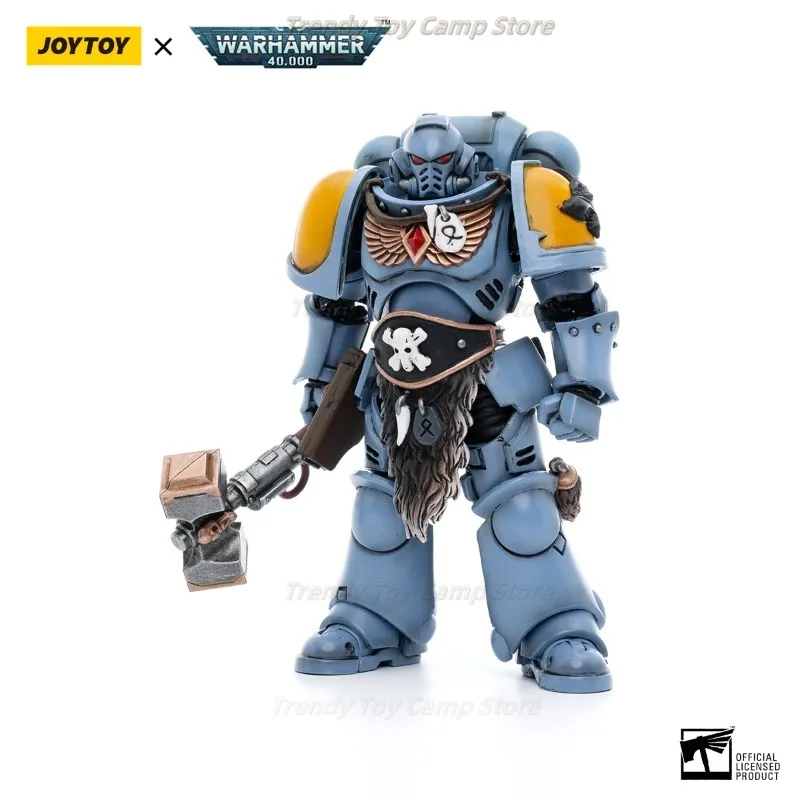 【متوفر】JOYTOY 1/18 عمل الشكل Warhammer 40K الفضاء الذئاب مخلب حزمة Sigyrr Stoneshield شخصيات كرتونية اللعب جمع نموذج