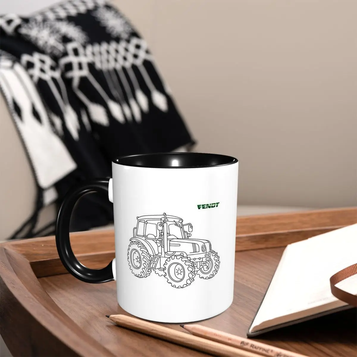 Fendt Tractor Mug Funny Ceramic Coffee Cups Tea Mugs Milk Cup Drinkware Gifts for Friends