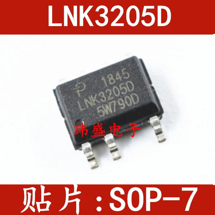 

5 pieces LNK3205D-TL LNK3205D SOP-7