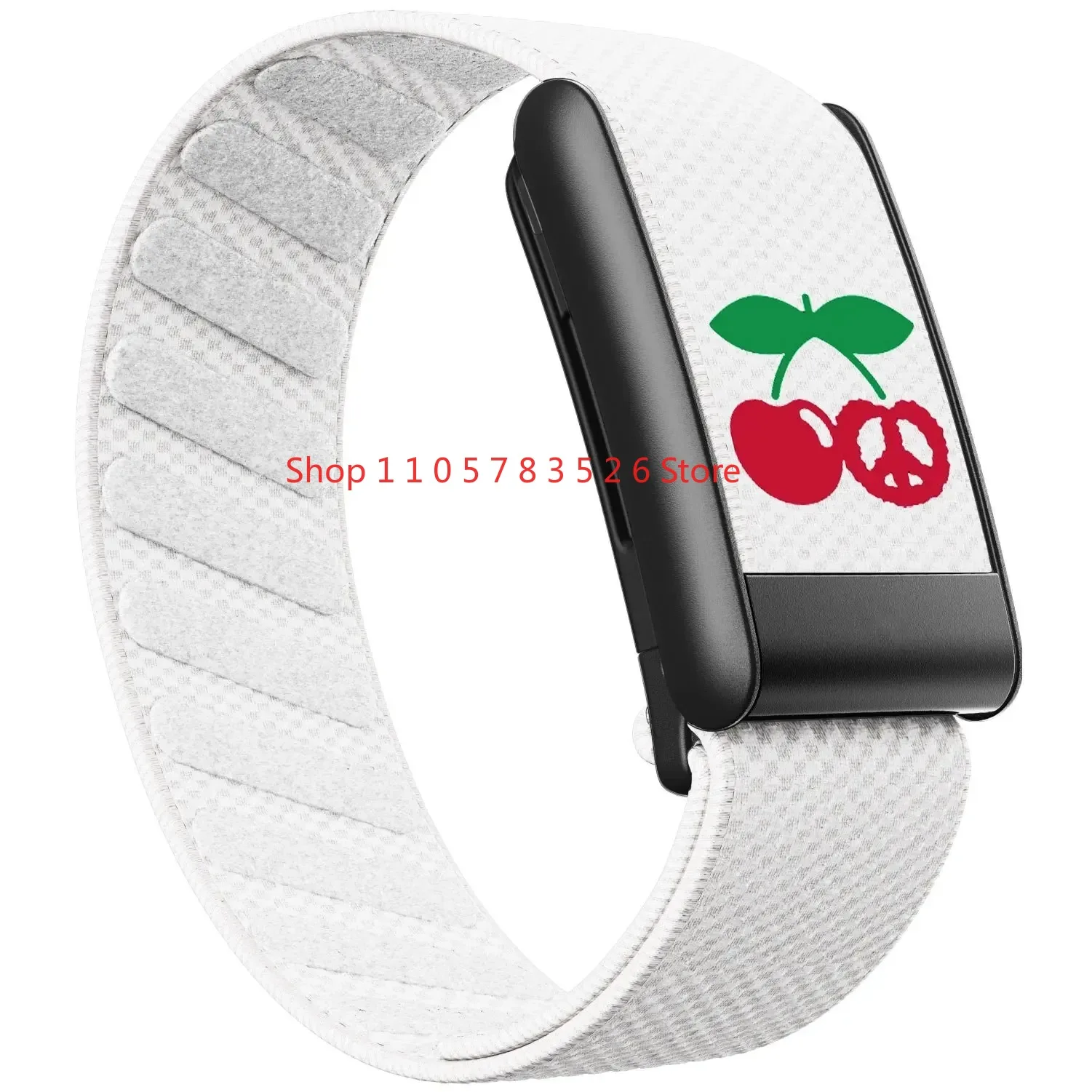 2026 Geeignet für WHOOP5.0/MG Nylon-Druckarmband mit schwarzem U-förmigem Rahmen, silbernem U-förmigem Rahmen und goldenem U-förmigem Rahmen. – Detail 18