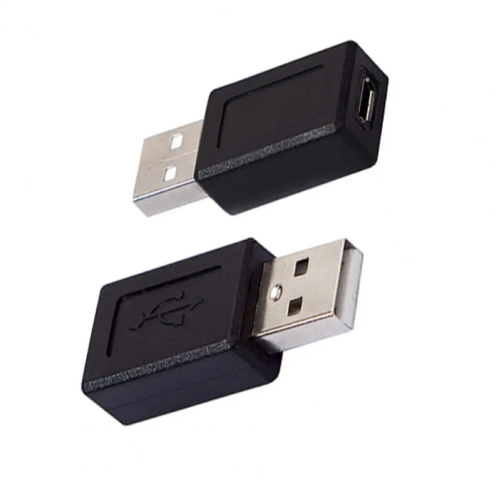 Adapter Mini USB 2.0 B M/F Adapter Micro Usb PVC Male To USB Female B M/F Connector Computers