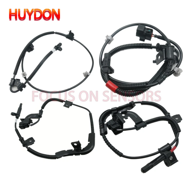 4PCS 95670-4D000 Front Rear Left Right ABS Wheel Speed Sensor For Kia Sportage 2011-2016 95670-4D100 95680-4D000 95680-4D100