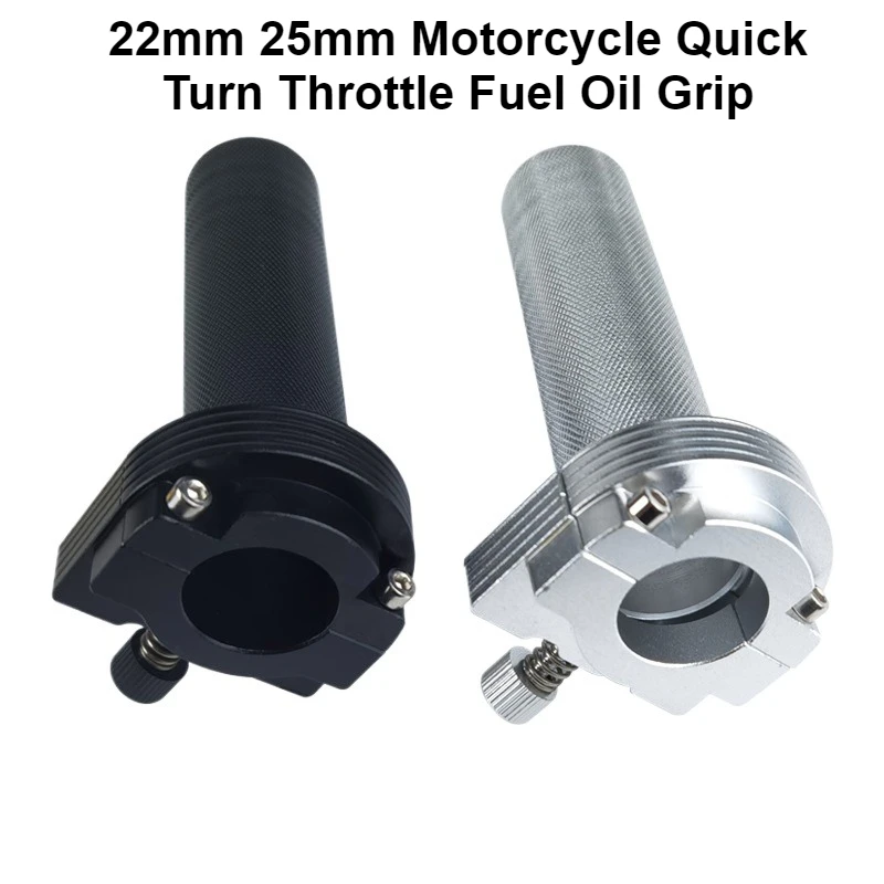 

22mm and 25mm Motorcycle Quick Turn Throttle Fuel Oil Grip aluminum for XL 883/1200 throttle grip quick action gas throttle 1pc