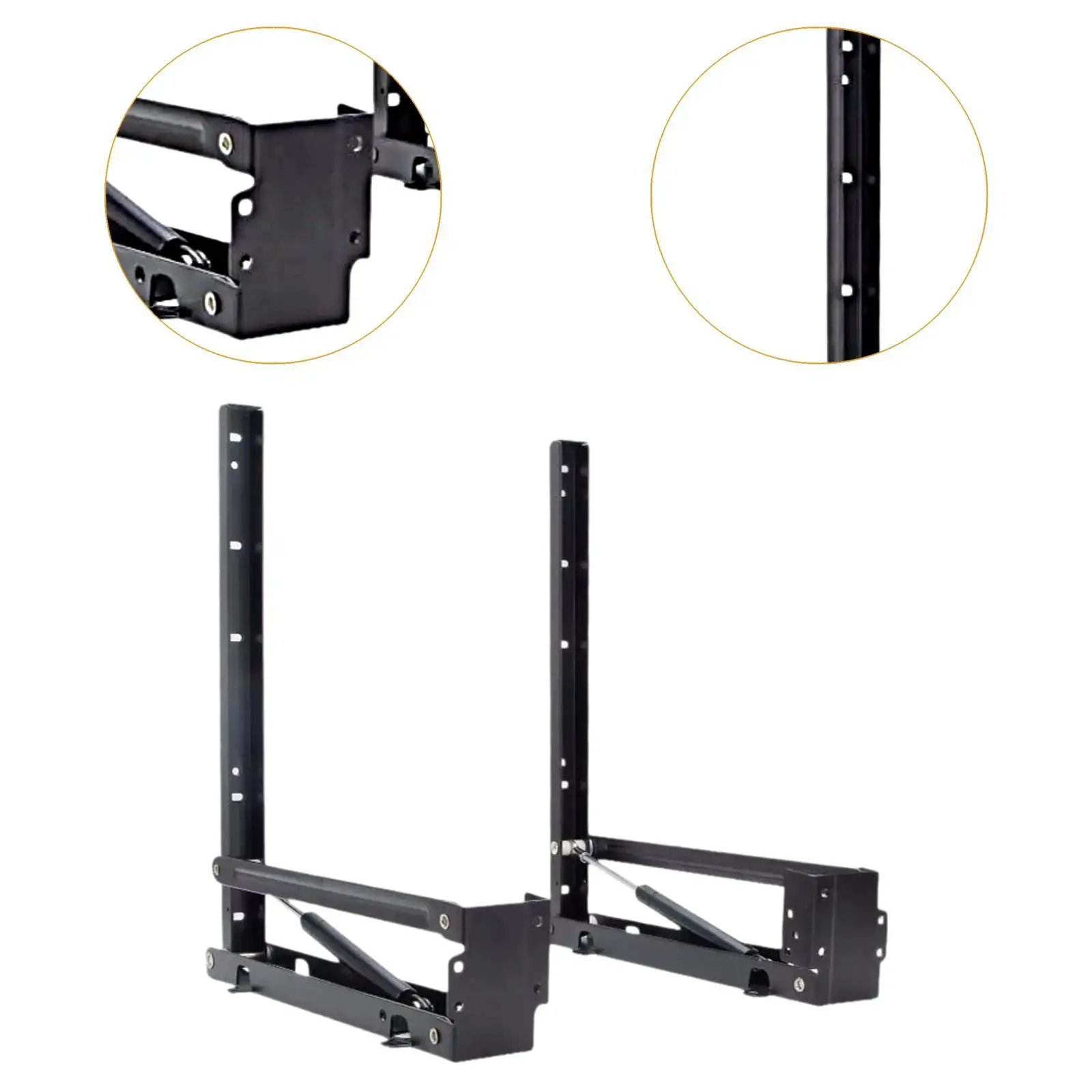 2 ชิ้นพับรองเท้าเปลี่ยนสตูลบานพับไฮดรอลิกติดตั้งฮาร์ดแวร์สําหรับติดผนังสตูล Entryway สตูลพับอาบน้ํา Bench