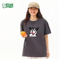Sanrio Kuromi Fashion Statement T-Shirt - For The Cool Kawaii Enthusiast | High Quality Soft Cotton Unisex Tee Top TShirt