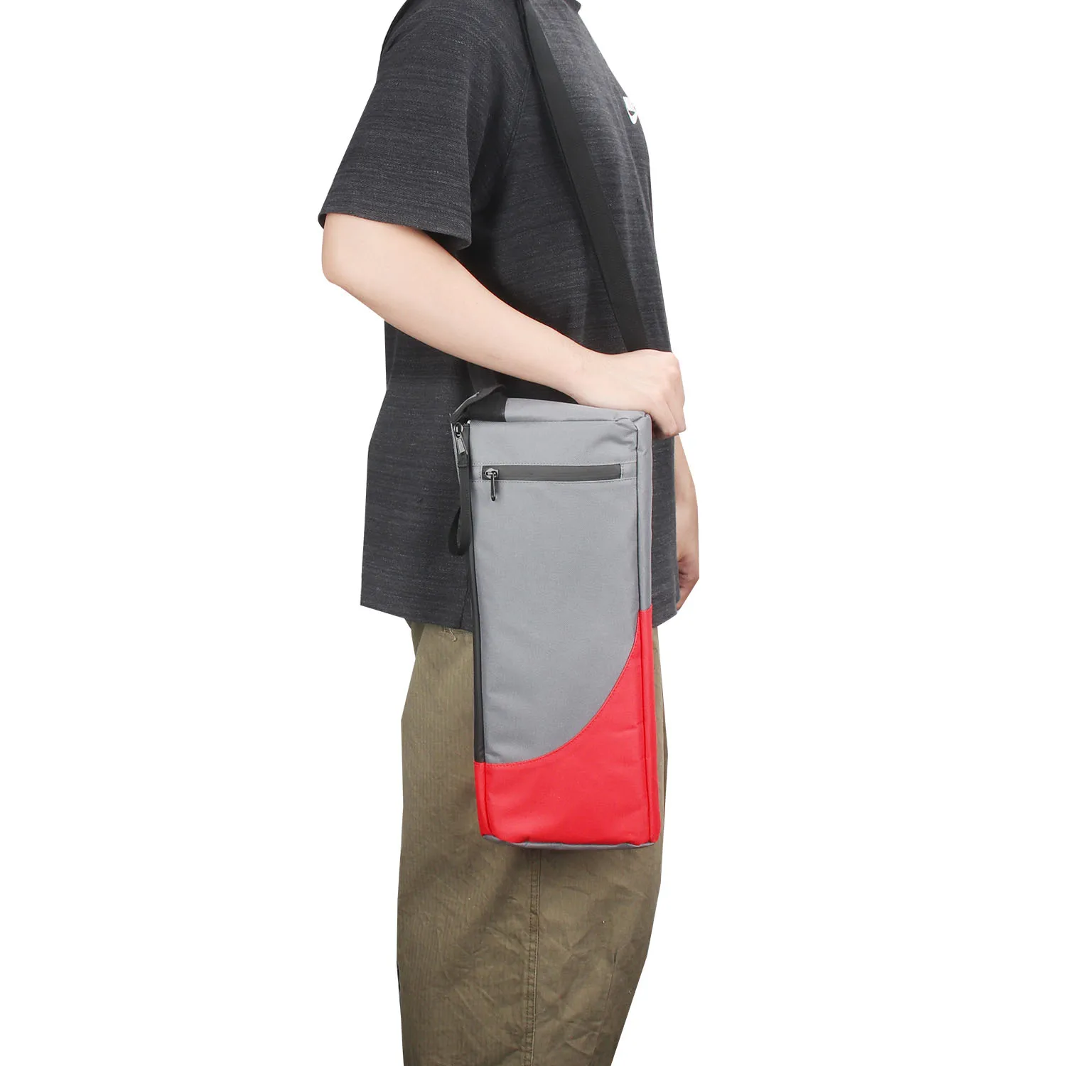 WESSLECO Glof Beer Cooler Bag Portable Travel Sleeve 6-Can Insulated Holder Outdoor Drinks Wine Case