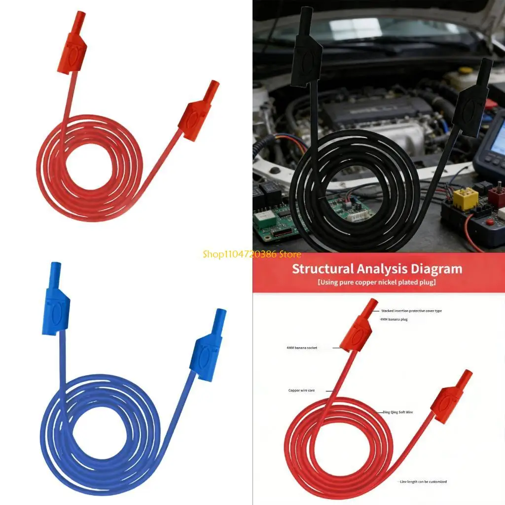 K0EA Coppered 4mm Banana Plug Provides Conductivity For Studio And Home Theater Applications
