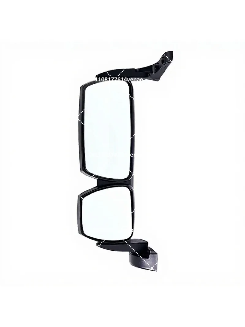 Heavy Duty Truck Side Mirror Assembly, Complete Rear View Mirror Replacement Accessory for Commercial Heavy Trucks