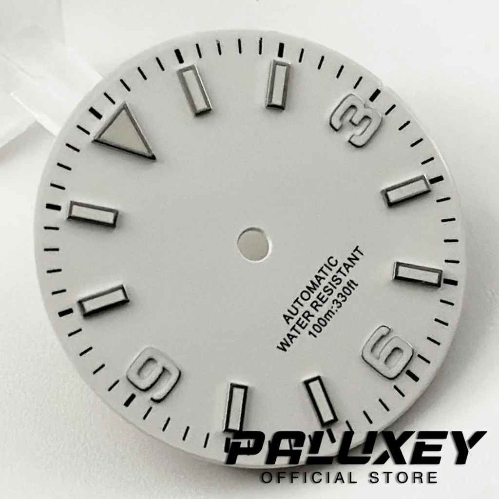 29mm Watch Dial Green Luminous Watch Faces For NNH35 ETA 2824 2836 Miyota 8215 821A Mingzhu DG2813 3804 Seagull 1612 Movement