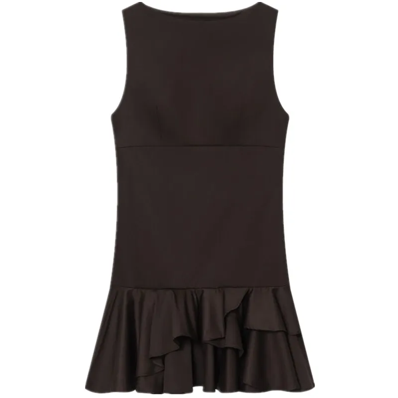 2025 inverno novo feminino faion ort svel dr versátil em camadas decorativas dr casual all-match ele