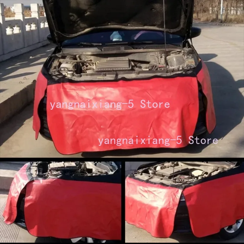

3PCS/set Universal Car Magnetic For Fender Cover Foldable Protector Mechanic Work Mat Auto Repairing Pad