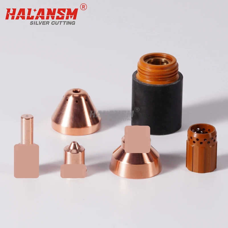 China hot sell plasma cutting nozzle 220671 Electrode 220669 Shield 220673 220674 Ret CAP 220713 swirl ring 220670 shield 220673