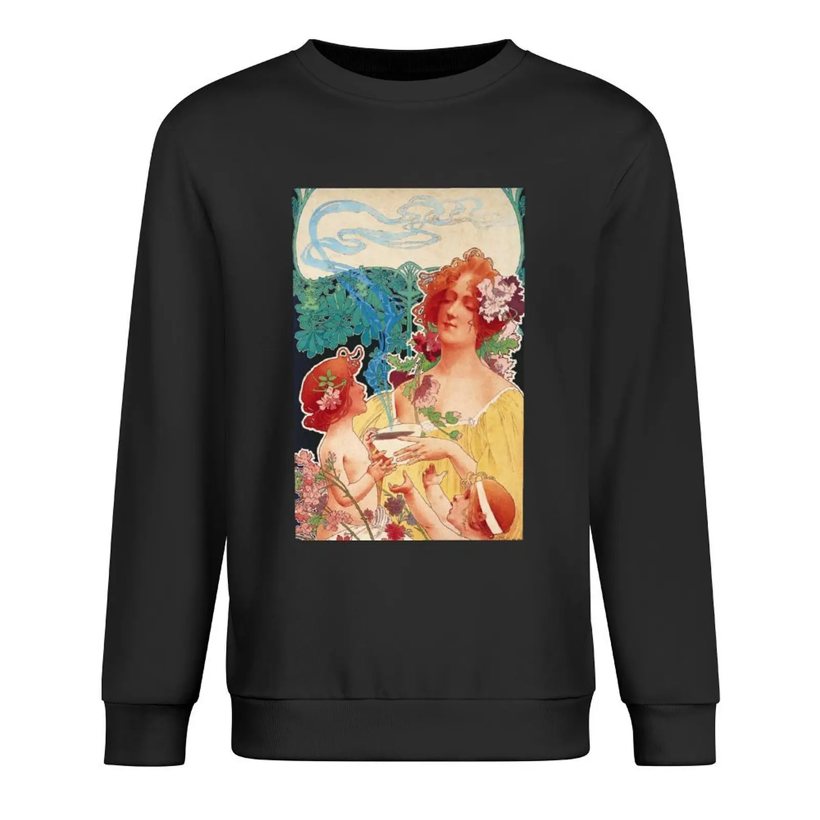 

Vintage poster Art Nouveau - Privat Livemont - Bruxelles Pullover men clothing sports sweatshirt man